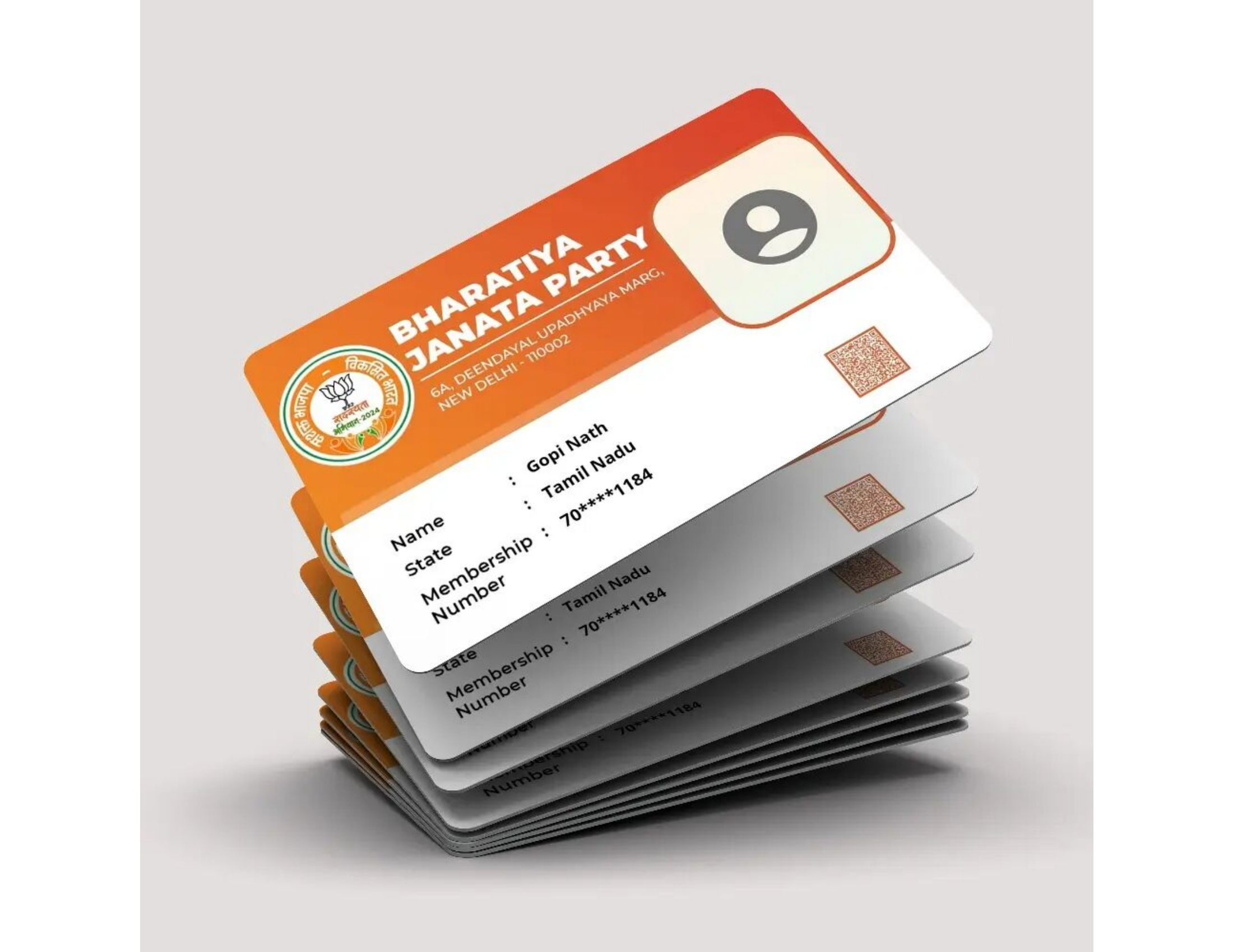 BJP Card